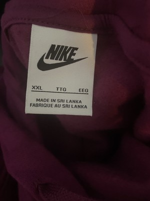 Nike Sportswear Club Fleece Pullover Hoodie Sangria BV2654-610 2X-Large New  | eBay