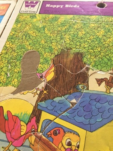 Vintage Whitman Frame Tray Puzzle 4 Pc Lot~Raggedy Ann~Spiderman - Picture 7 of 11
