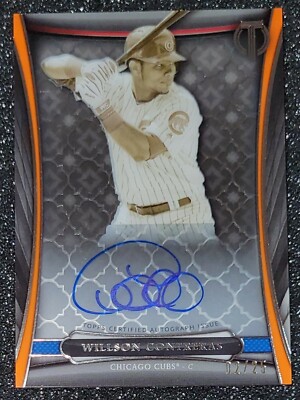 2018 Topps Tribute Iconic Perspectives Willson Contreras #02/25 Auto 