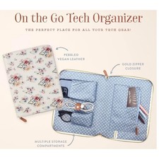 NWT Matilda Jane New On The Go Floral Tech Organizer Porch New In Bag