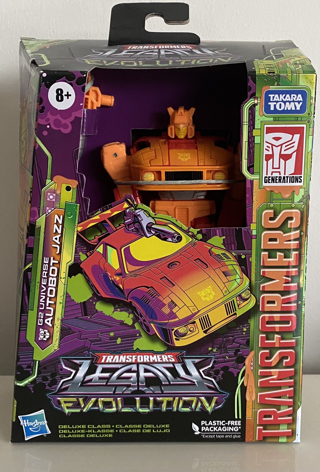 Transformers Generations Legacy Evolution G2 Universe Autobot Jazz Action Figure