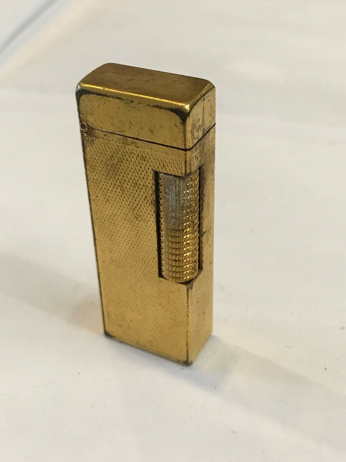 Alfred Dunhill Mini Rollagas Lighter Series Gold Plated Signature ...