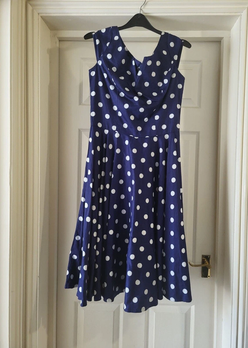 Hell Bunny Cotton Polka Dot Dresses for Women for sale | eBay