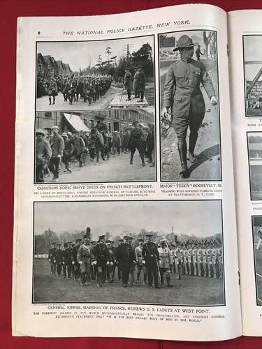 Polizeianzeiger 2. Juni 1917 Minerva Coverdale George Chaney - Bild 4 von 8