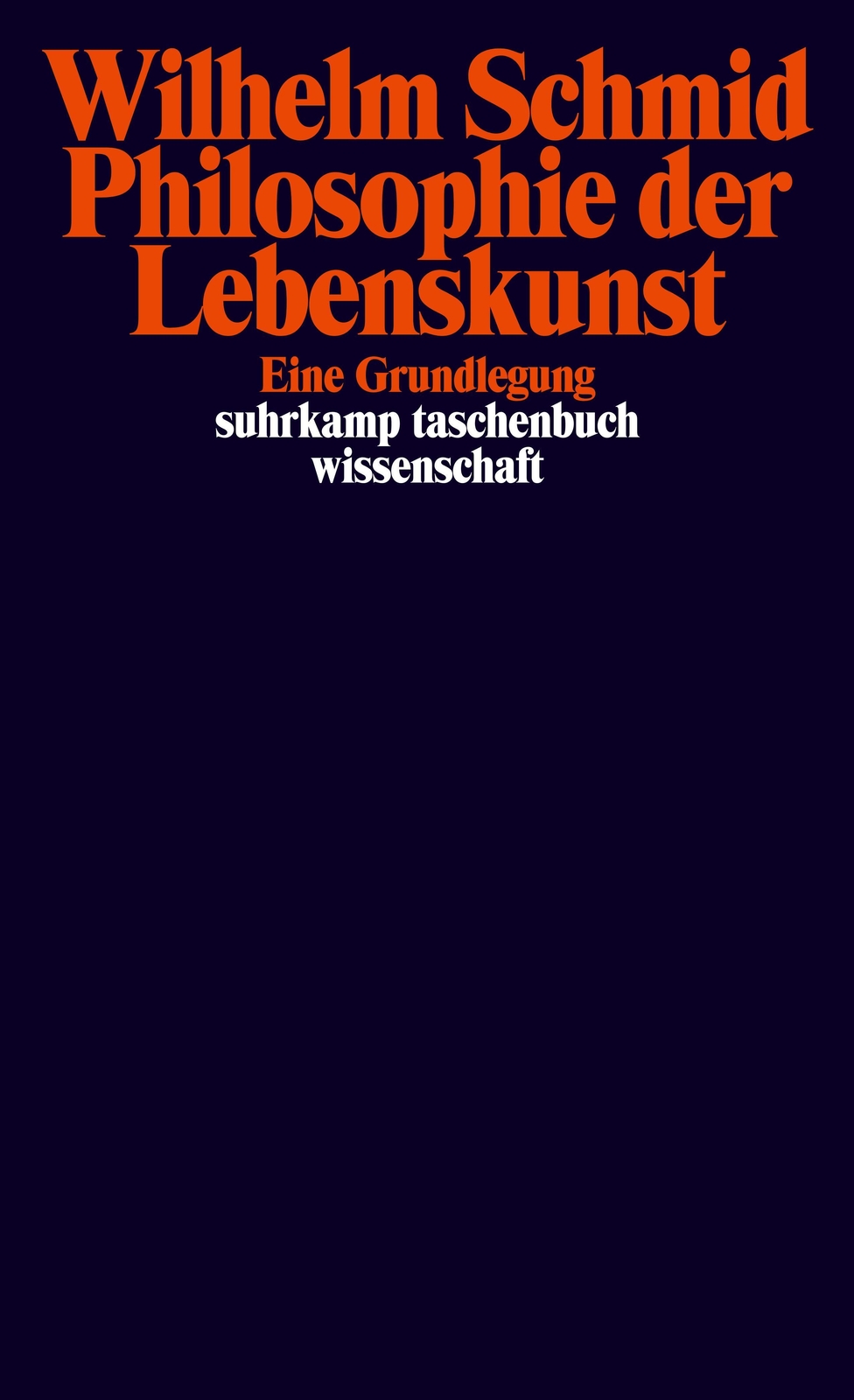 Thumbnail - Wilhelm Schmid / Philosophie Der Lebenskunst / 9783518289853