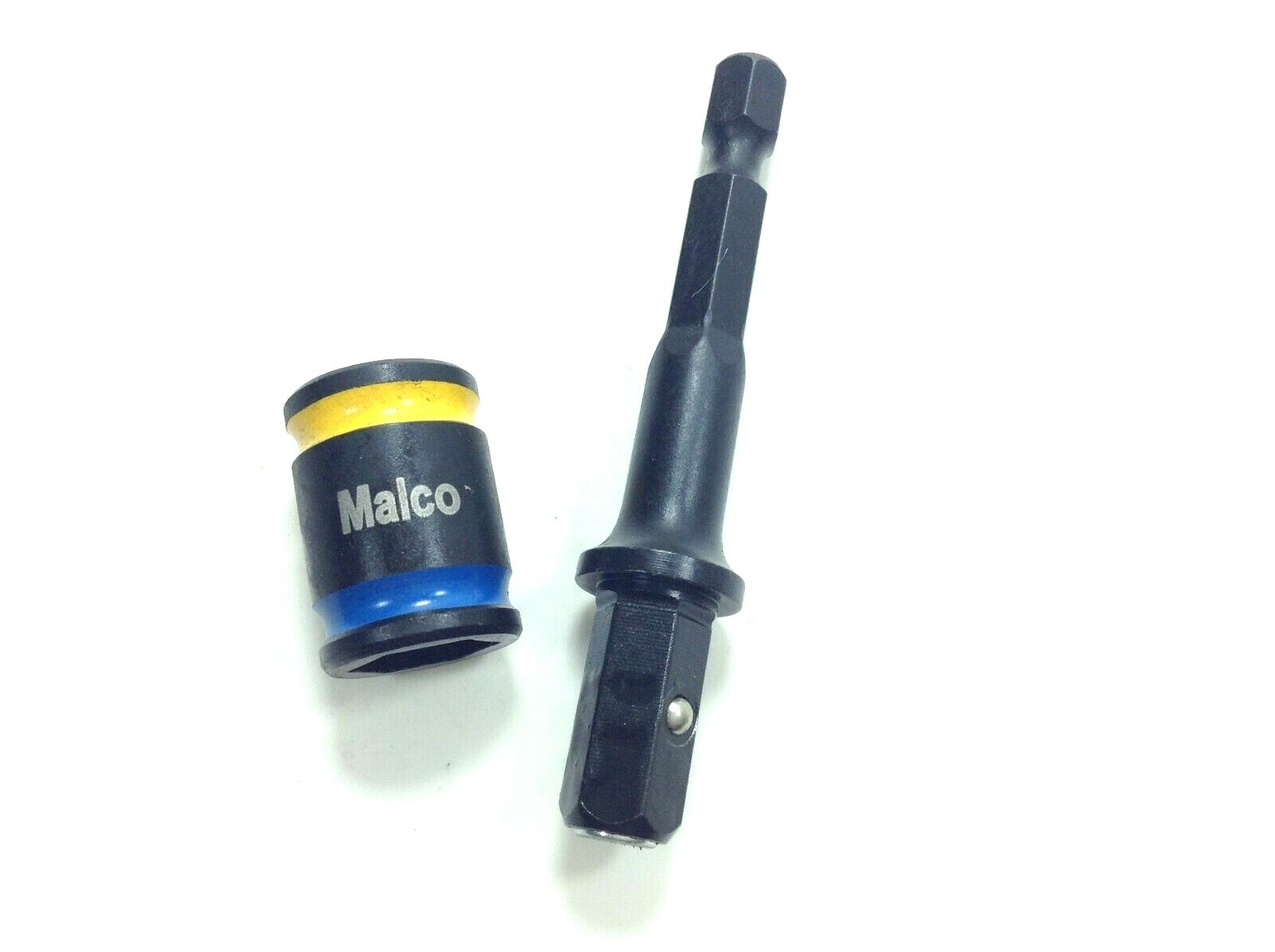 Malco Reversible Hex Driver Set - 1/4" & 5/16" Dual Chuck For Easy Screwdriving