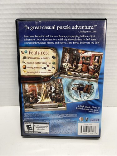 Mortimer Beckett and the Time Paradox * Juego PC Win 10 8 7 Vista XP - Imagen 2 de 3
