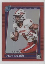 2022 Panini Chronicles Draft Picks Red Prizm 87/149 Jalen Tolbert #26 0b3