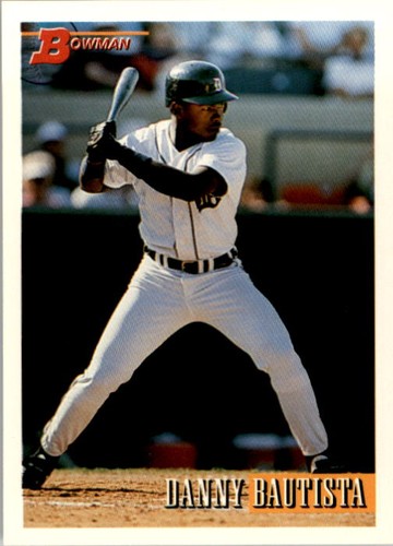 1993 Bowman Danny Bautista #95 card