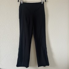 INC International Stretch Dressy Pants Women’s 4 Black Party Business Classy
