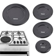 Set of 4 Cooker Oven Gas Hob Rapid Burner Flame Caps Crown Ring Tops Covers