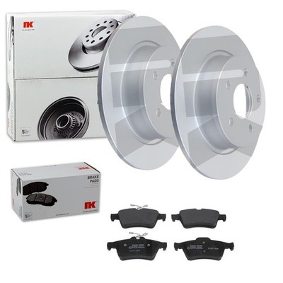 NK BREMSSCHEIBEN 280mm + BELÄGE HINTEN passend für FORD GRAND / C-MAX 2