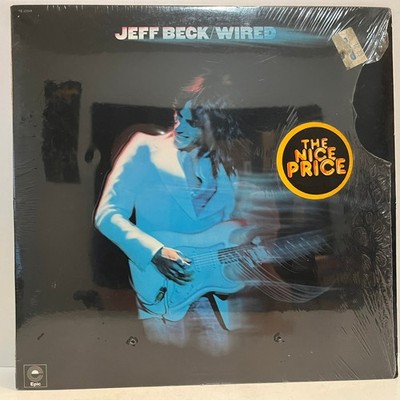 JEFF BECK - Wired (Original Shrinkwrap) (1976) - 12'' Vinyl Record LP - VG+