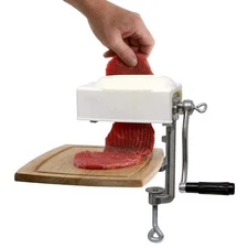 's Instinct Outdoors Aluminum Meat Cuber Tenderizer Machine – Durable Manual ...