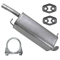 Endtopf Auspuff FüR Ford Fiesta 5 V MK5 1.4 Tdci FließHeck (01-05) Polmo