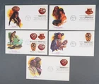 MayfairStamps US FDC 1977 New Mexico Scott 1706-1709 Unsealed Pueblo Art Fleetwo