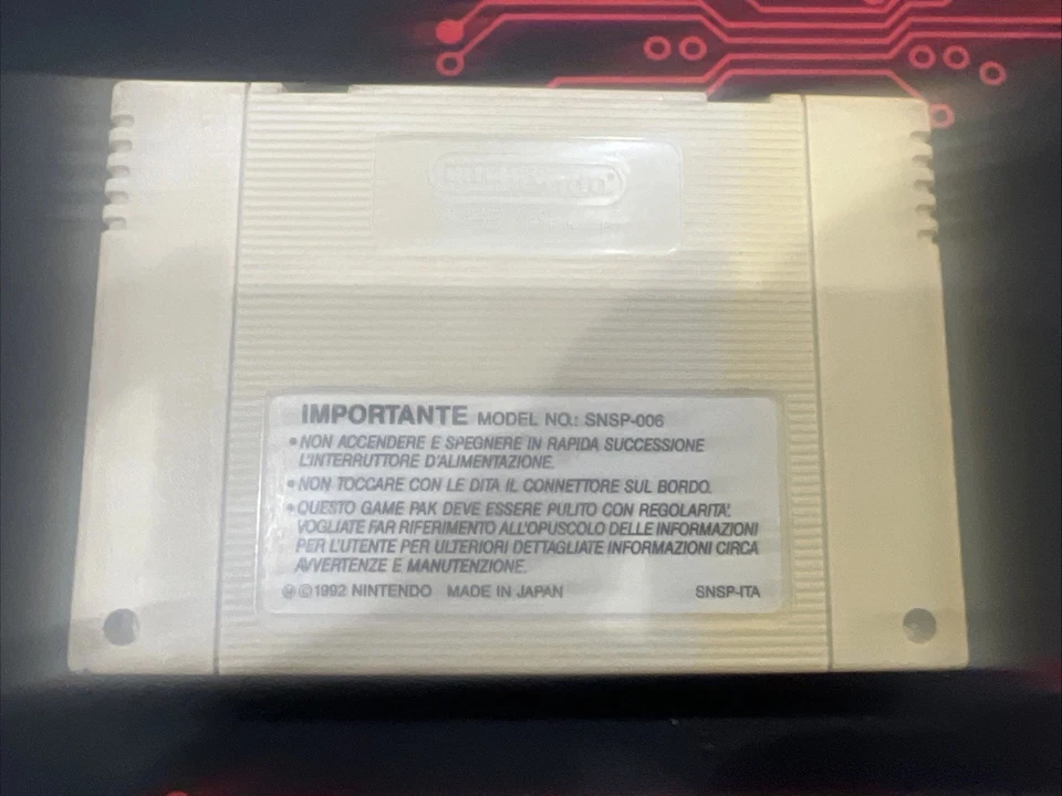 SNES The Legend of Zelda Game A Link to the Past Super Nintendo Cartridge PAL - Immagine 2 di 2