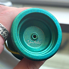 EXTREMLY RARE. Yuuksta YYF Yoyo. 2011. Green/ Acid Wash