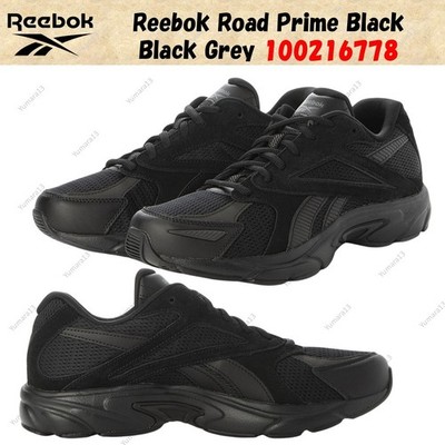 Reebok Road Prime Black Black Grey 100216778 Men's Size