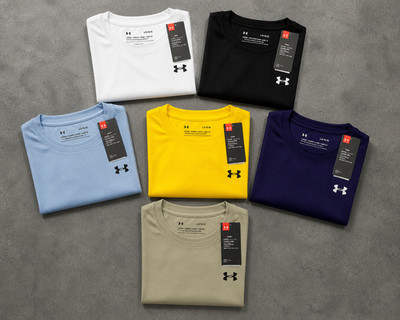 Herren T-Shirt Under Armour Baumwolle Kurzarm 