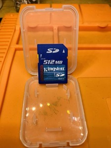 Lot Of 6 Kingston 512MB SD Cards - SD/512 Clean & Formatted Ready For Use