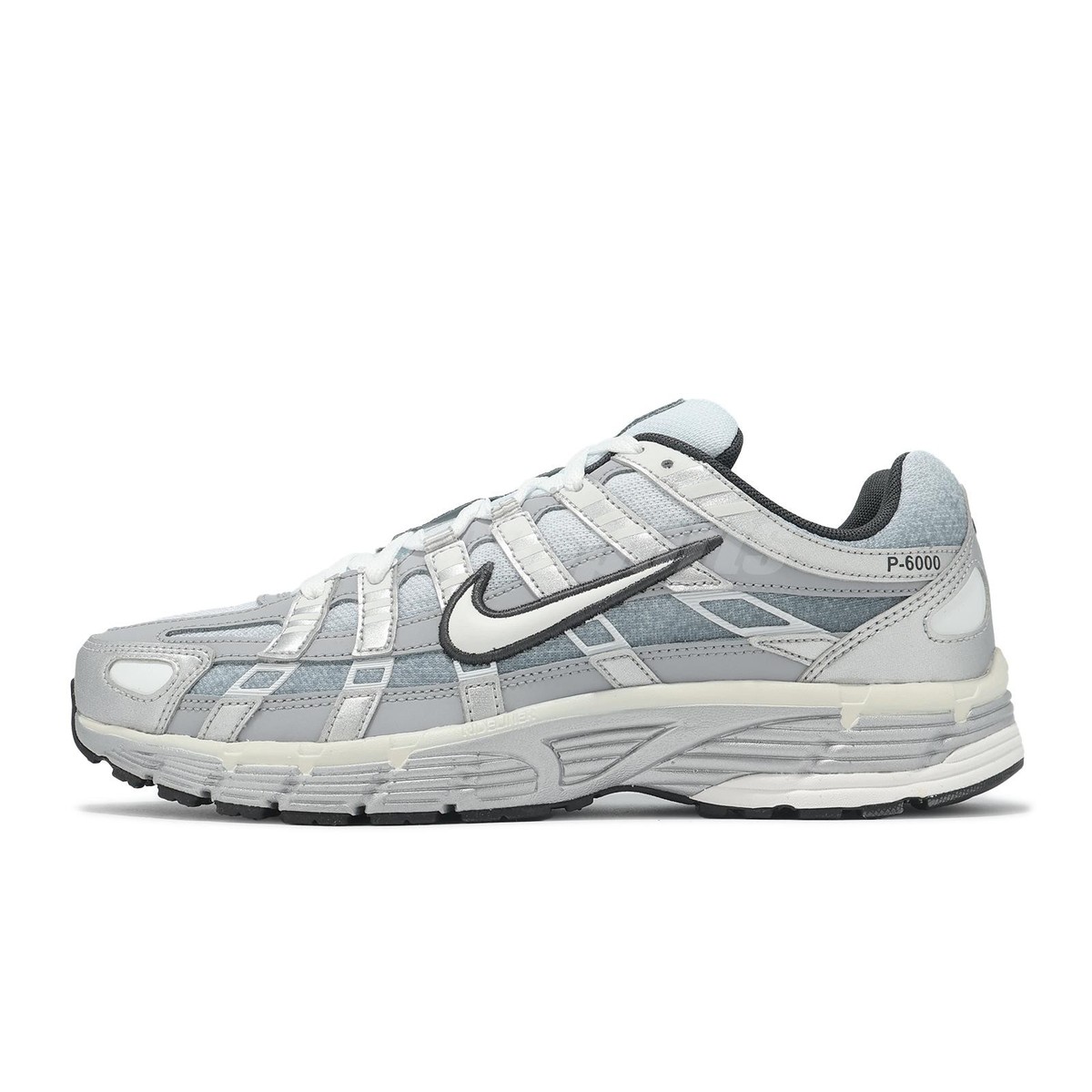 Nike P-6000 Metallic Silver Wolf Grey Men Unisex Casual