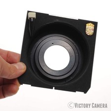 Genuine Linhof Recessed 0 4x5 View Camera Lens Board for IV V Master EXC- 