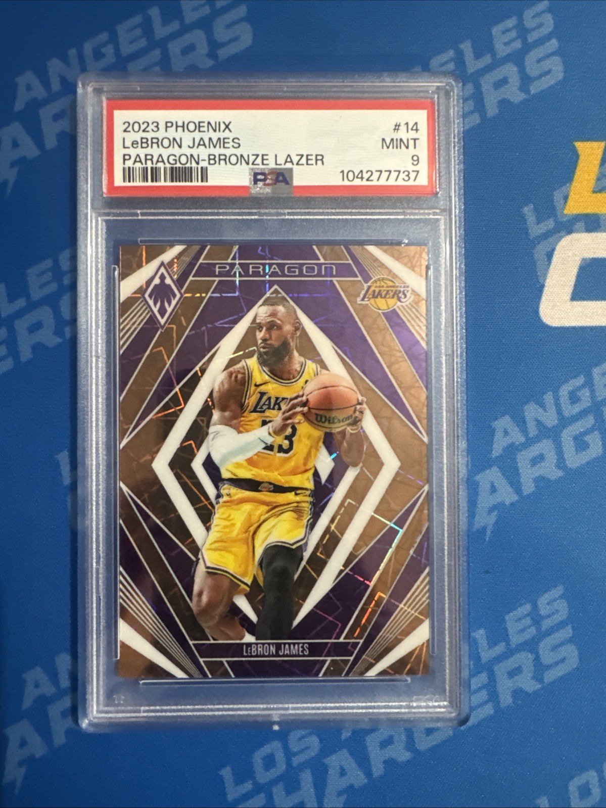 2023-24 Panini Phoenix - Paragon LeBron James #14 Bronze Laser /49