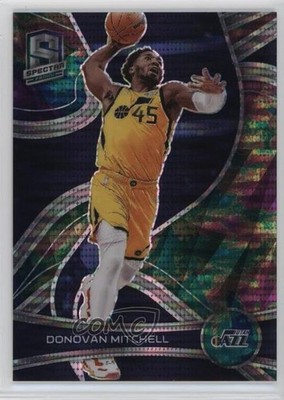 2021-22 Panini Spectra Variation Celestial Prizm 93/99 Donovan Mitchell #37 0rz7