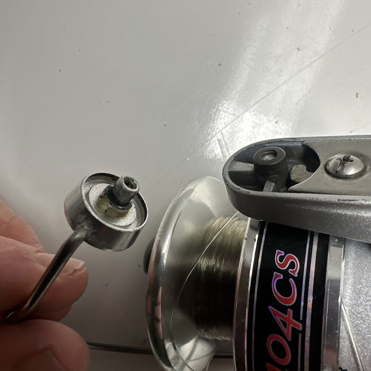 penn 104cs spinning reel Penn 104CS Spinning Reel. Spins But Needs Minor Repair