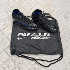 Nike Zoom Mercurial Superfly 9 Elite FG Soccer Cleats Black Mens 6.5 DJ4977-040