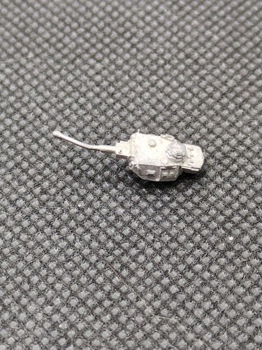 (4) WWII Micro Armour Tank Turret Metal Miniature Bits 1/285 Scale - Bild 5 von 7