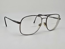 Marcolin Mod. 6153 Col. 584 Brown Aviator Eyeglasses Frame Italy 56-16-140