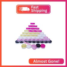 Wopanxye 50 Pack 3g Makeup Sample Jar, 3ml Em...