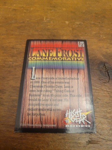 Lane Frost LF5 High Gear '95 - Picture 2 of 6