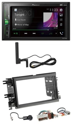 Pioneer MP3 DAB AUX 2DIN Bluetooth Autoradio für Ford Mustang F 150 04-09 - Bild 1 von 4