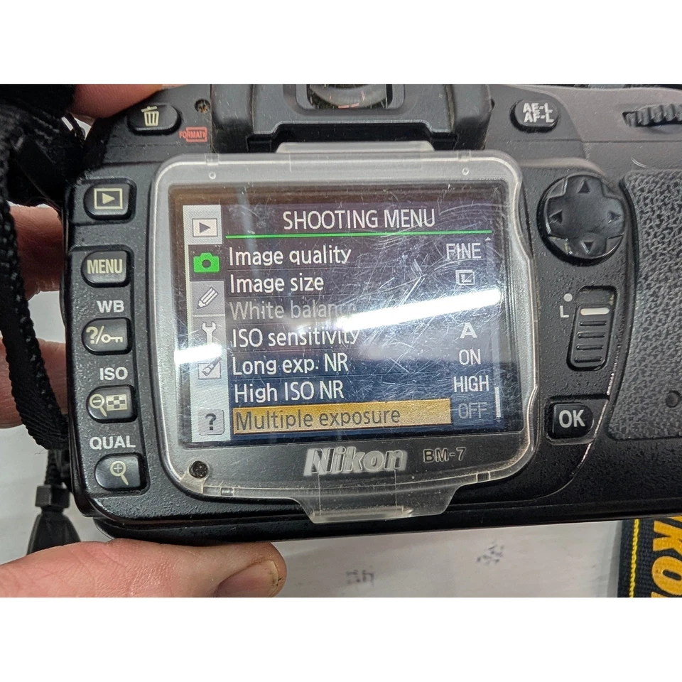 Cámara digital Nikon D80 SLR con lente AF-S DX NIKKOR 18-55 mm probada funciona Foto 3 de 4