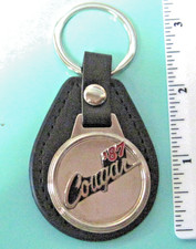 '87 1987 Mercury COUGAR script - keychain , key chain GIFT BOXED