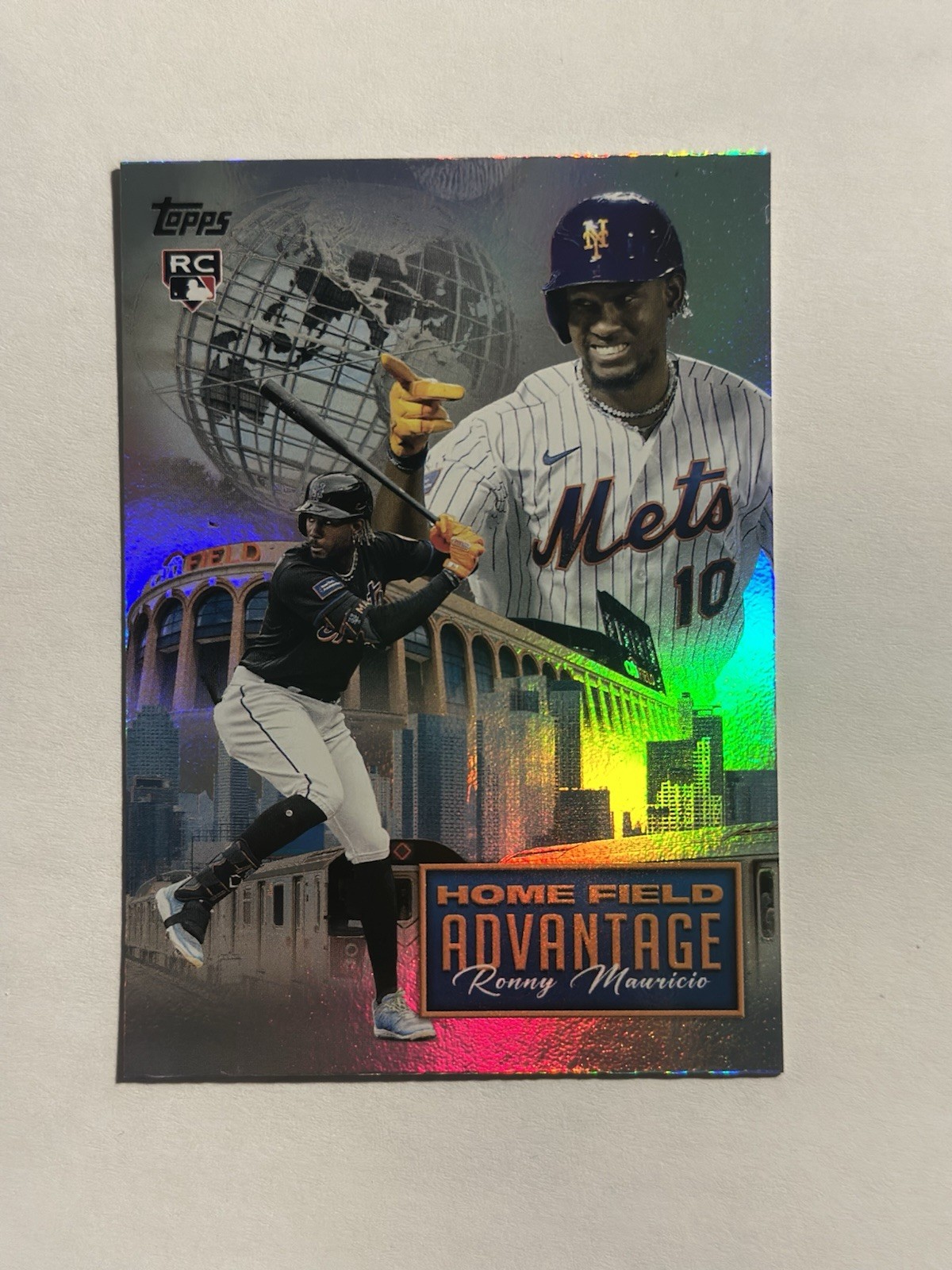 2024 Topps Update #HFA-30 Ronny Mauricio Home Field Advantage