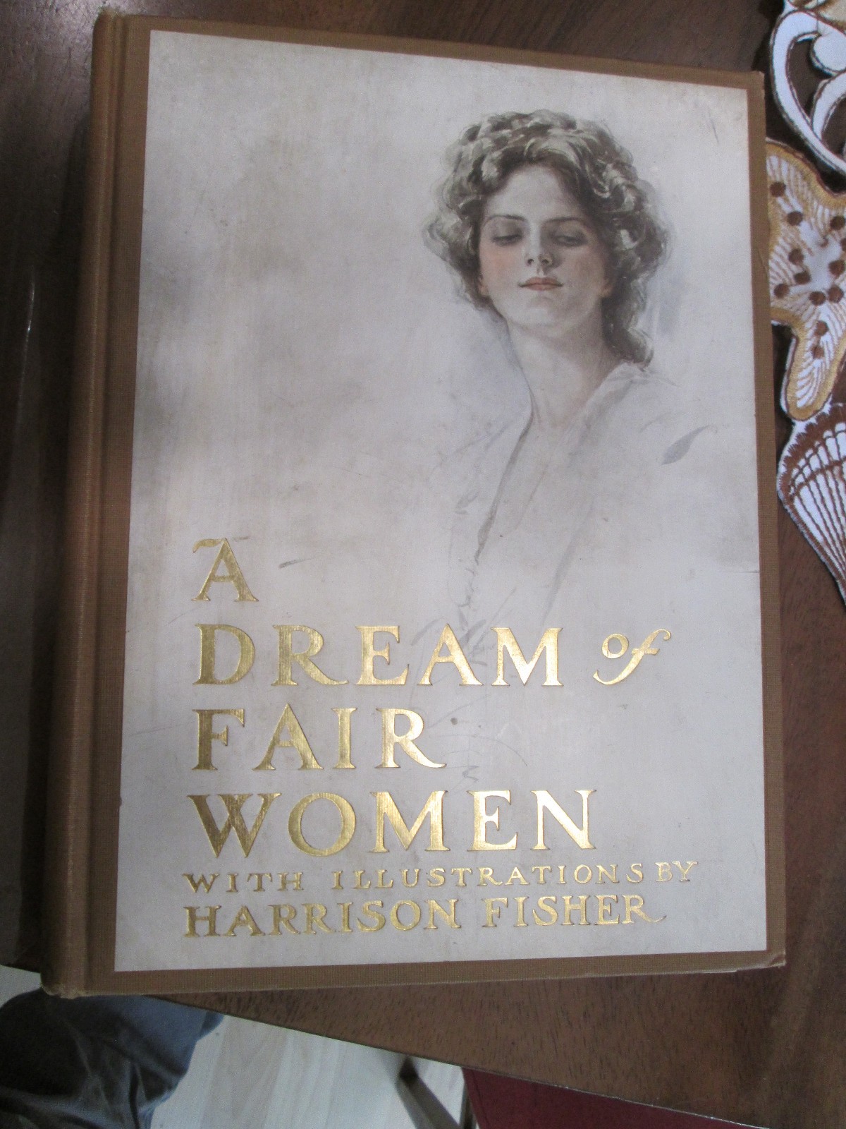 VINTAGE ILLUSTRATED BOOK Harrison Fisher A DREAM OF FAIR WOMEN