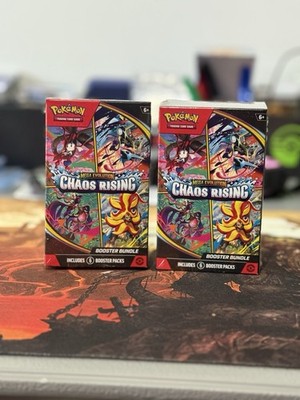 Pokemon TCG ME04 Chaos Rising Booster Bundle (6 Boosters) - Sealed New - on hand