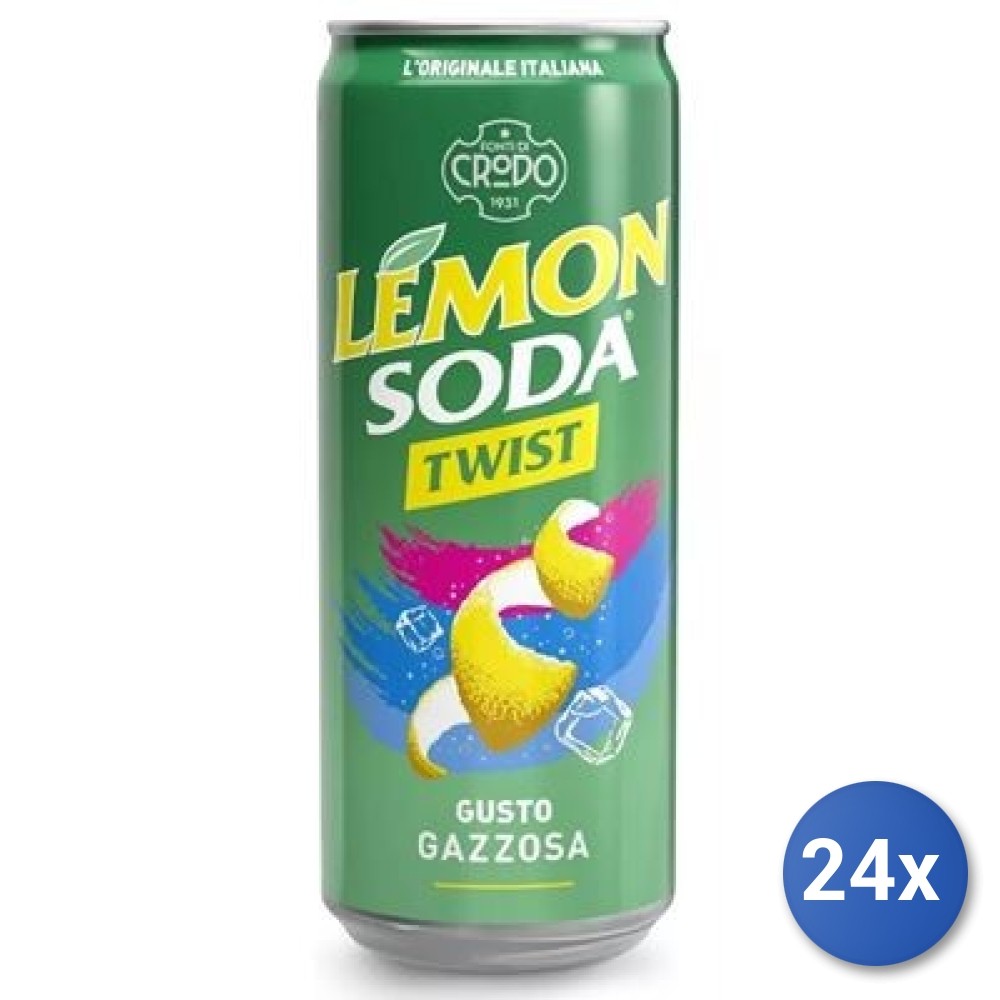 24x Multipack Lemonsoda Twist Can 33Cl Aluminum Soda