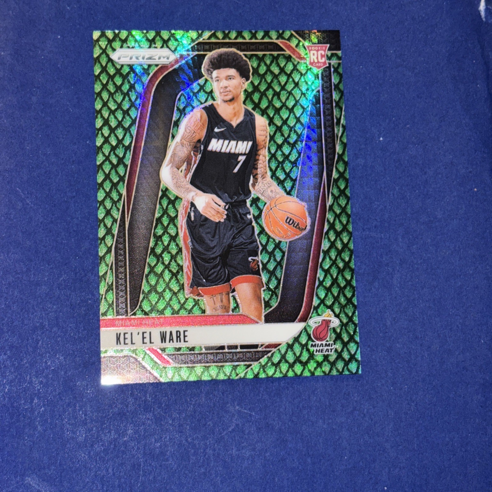 DA104816 2024-25 Panini Prizm Prizms Jade Dragon Scale #248 Kel'el Ware /48