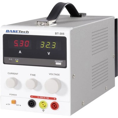 Basetech BT 305 Labornetzgerät Netzteil Netzgerät einstellbar 0-30V 0-5A 150W