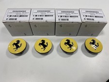 Set 4x tappi centrali cerchi in lega originali Ferrari Roma #340066 55059092 