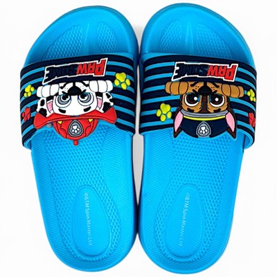 Badelatschen PAW Patrol - Kinder Badeschlappen mit 3D-Motiven Größe 25 - 32 cm