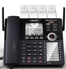 VTech AM18447 4-Line Business Phone System Console w/ Answering Machine