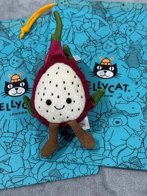 専用ページ  Amuseables DragonFruit Jellycat Amuseables Dragon Fruit Plush Toy Keychain Bag Charm Dust