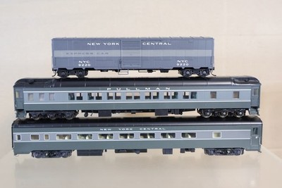 Walthers Spur HO Rechen von 3 New York Central NYC SCHWERER PULLMAN-REISEBUS OVP