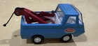 VINTAGE 1970s TONKA TOW TRUCK BLUE MINI PRESSED STEEL USA